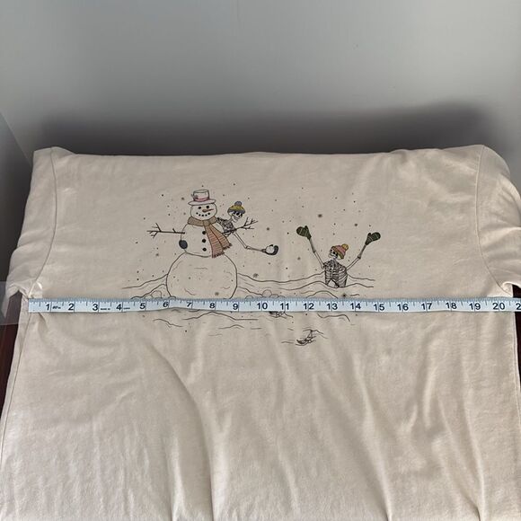 American Eagle Oversized Limited Edition Holiday Tee Shirt Size XS - Picture 8 of 11